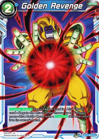 Golden Revenge (BT11-059) [Vermilion Bloodline 2nd Edition] | Dragon's Lair Comics and Fantasy Houston TX