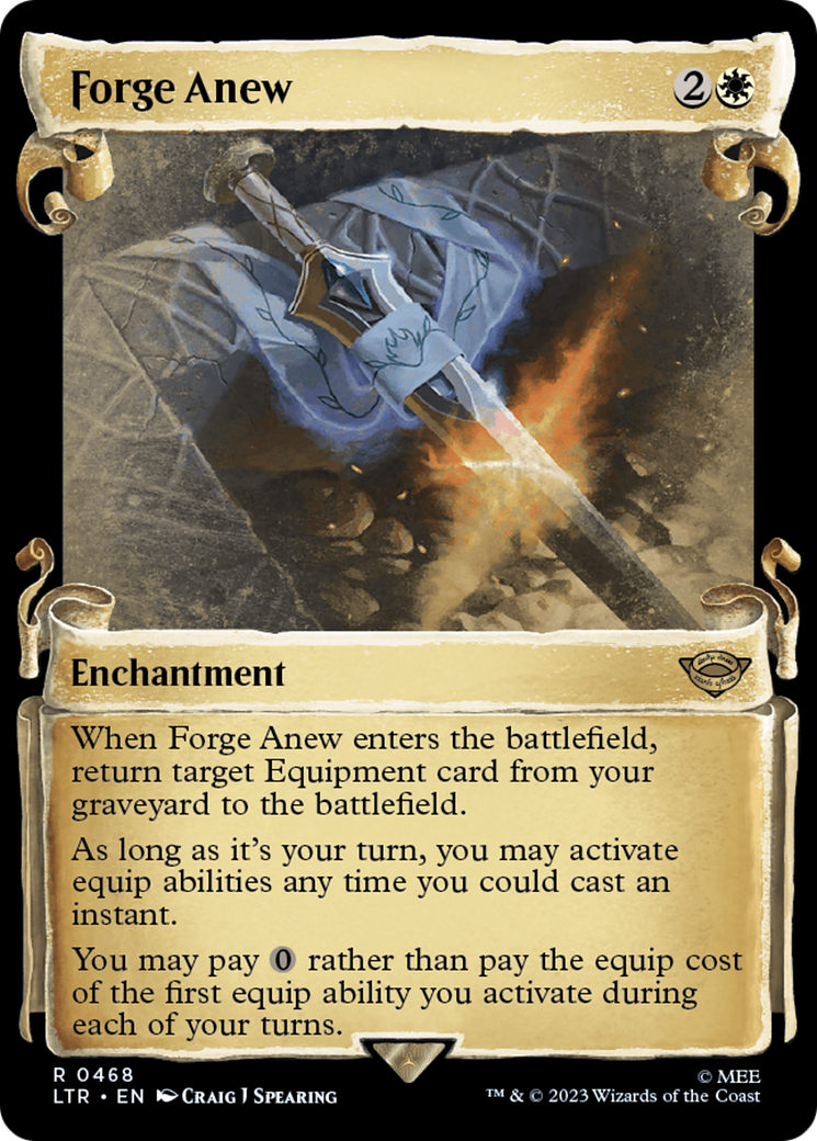 Forge Anew [The Lord of the Rings: Tales of Middle-Earth Showcase Scrolls] | Dragon's Lair Comics and Fantasy Houston TX