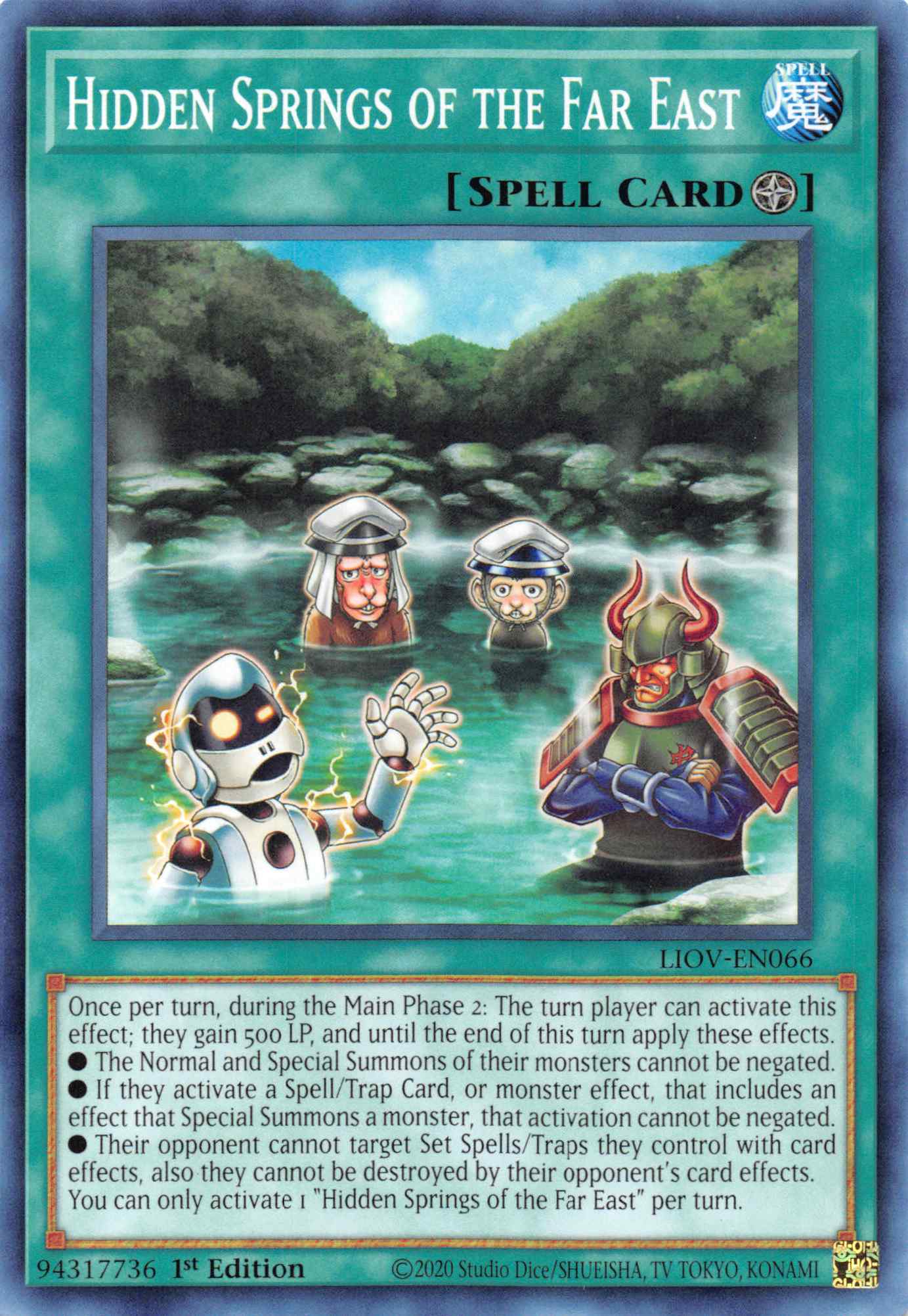 Hidden Springs of the Far East [LIOV-EN066] Common | Dragon's Lair Comics and Fantasy Houston TX