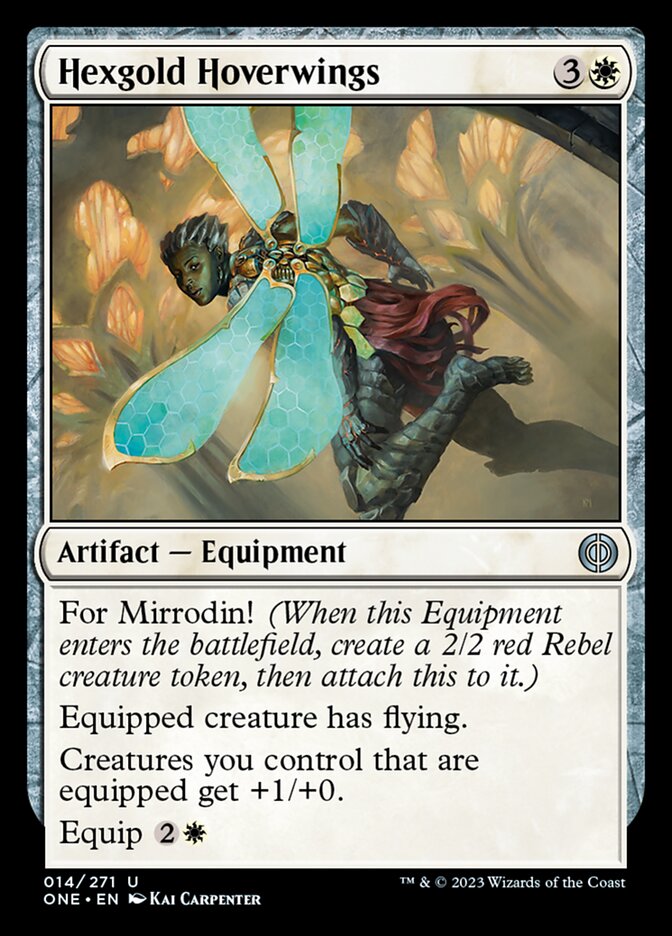 Hexgold Hoverwings [Phyrexia: All Will Be One] | Dragon's Lair Comics and Fantasy Houston TX