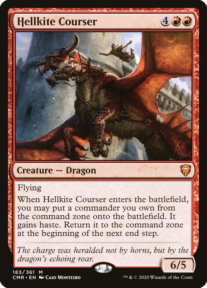 Hellkite Courser [Commander Legends] | Dragon's Lair Comics and Fantasy Houston TX