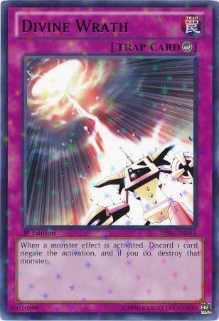 Divine Wrath [BP01-EN054] Starfoil Rare | Dragon's Lair Comics and Fantasy Houston TX