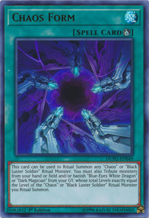 Chaos Form [DUPO-EN049] Ultra Rare | Dragon's Lair Comics and Fantasy Houston TX