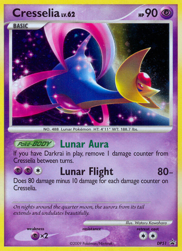 Cresselia (DP51) [Diamond & Pearl: Black Star Promos] | Dragon's Lair Comics and Fantasy Houston TX