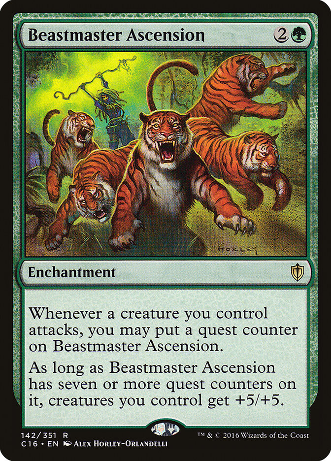 Beastmaster Ascension [Commander 2016] | Dragon's Lair Comics and Fantasy Houston TX