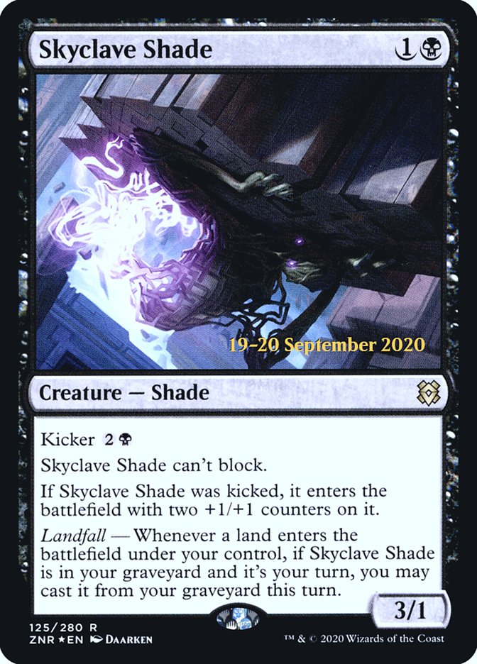 Skyclave Shade [Zendikar Rising Prerelease Promos] | Dragon's Lair Comics and Fantasy Houston TX