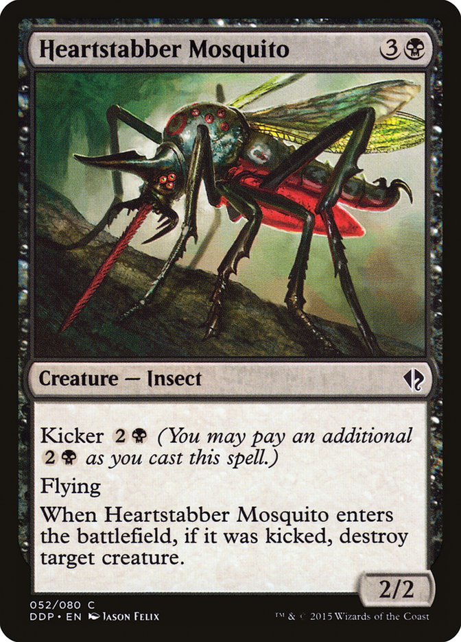Heartstabber Mosquito [Duel Decks: Zendikar vs. Eldrazi] | Dragon's Lair Comics and Fantasy Houston TX