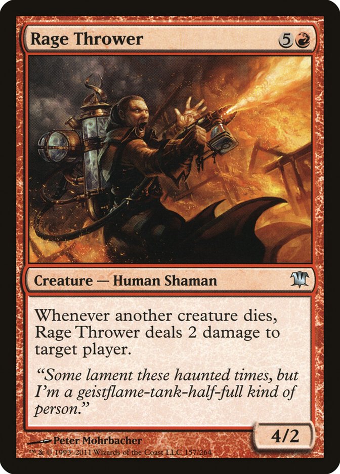 Rage Thrower [Innistrad] | Dragon's Lair Comics and Fantasy Houston TX