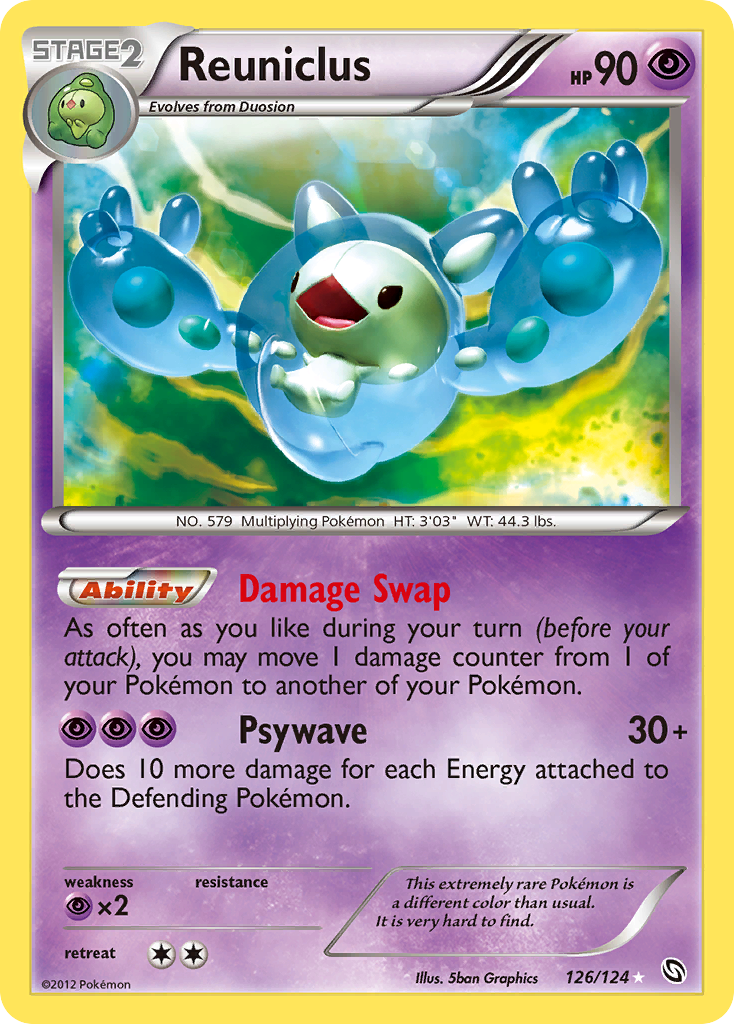 Reuniclus (126/124) [Black & White: Dragons Exalted] | Dragon's Lair Comics and Fantasy Houston TX
