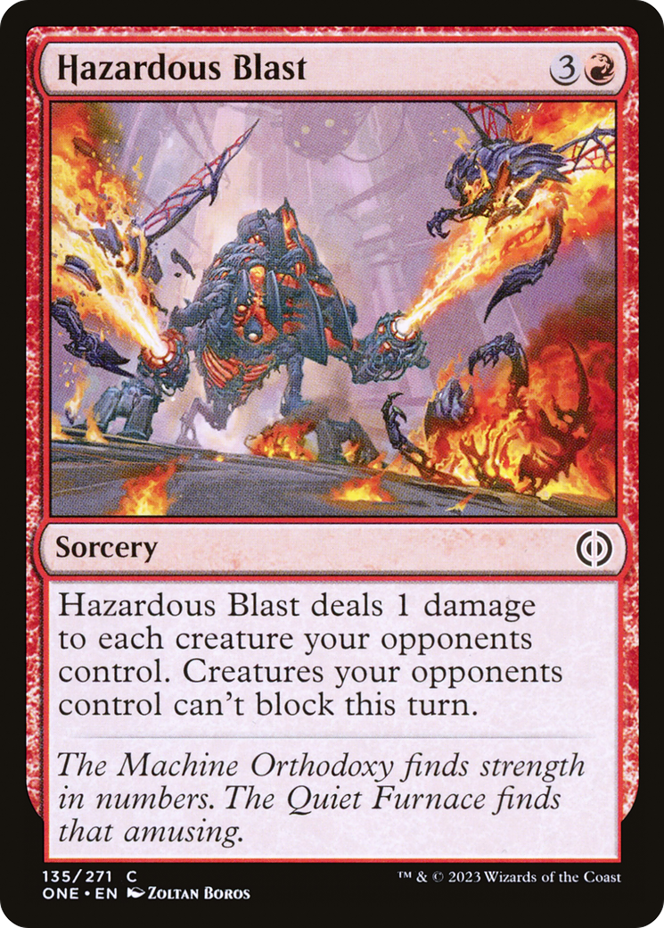 Hazardous Blast [Phyrexia: All Will Be One] | Dragon's Lair Comics and Fantasy Houston TX