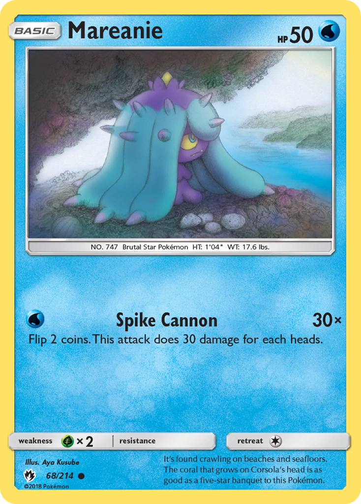 Mareanie (68/214) [Sun & Moon: Lost Thunder] | Dragon's Lair Comics and Fantasy Houston TX