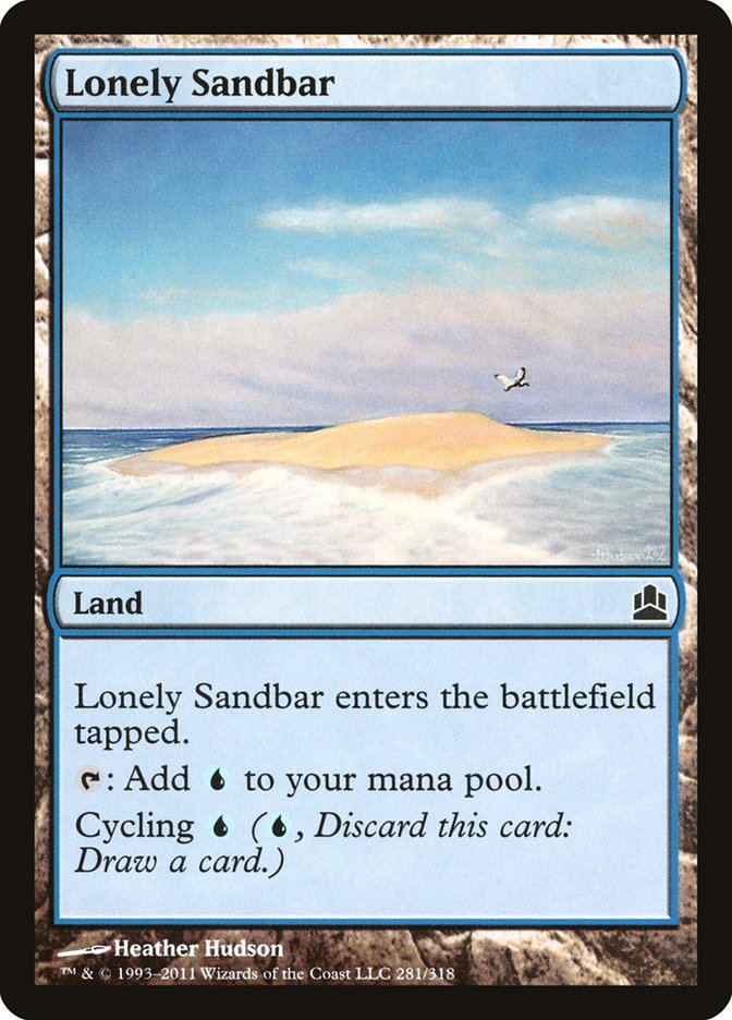 Lonely Sandbar [Commander 2011] | Dragon's Lair Comics and Fantasy Houston TX