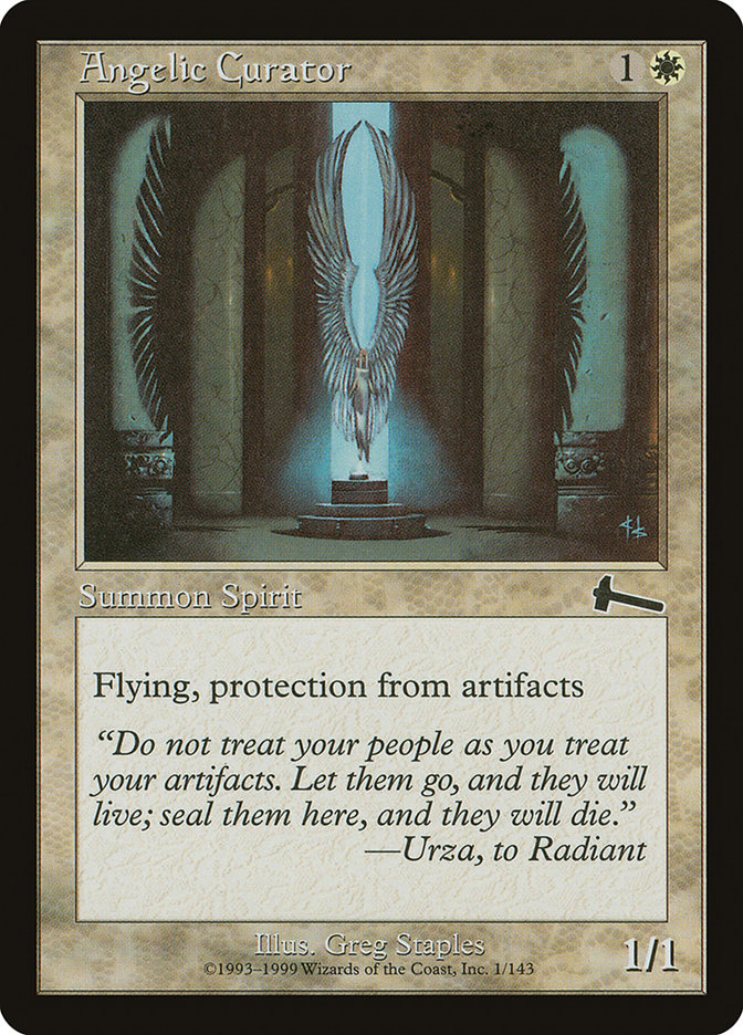 Angelic Curator [Urza's Legacy] | Dragon's Lair Comics and Fantasy Houston TX