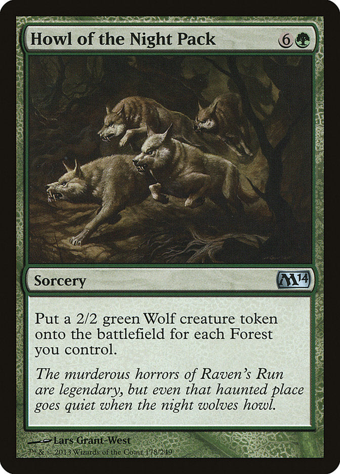 Howl of the Night Pack [Magic 2014] | Dragon's Lair Comics and Fantasy Houston TX