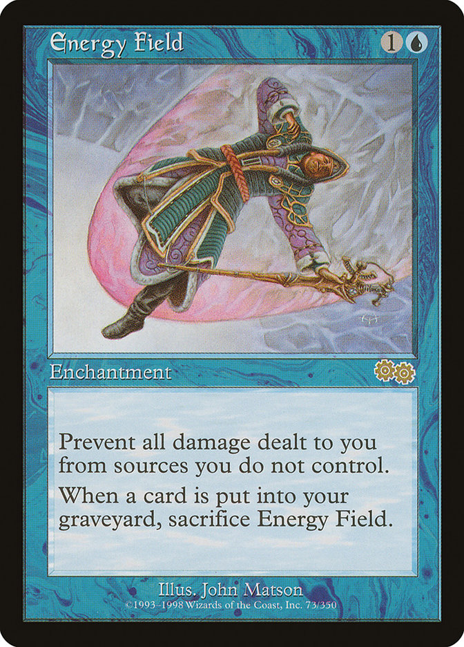 Energy Field [Urza's Saga] | Dragon's Lair Comics and Fantasy Houston TX