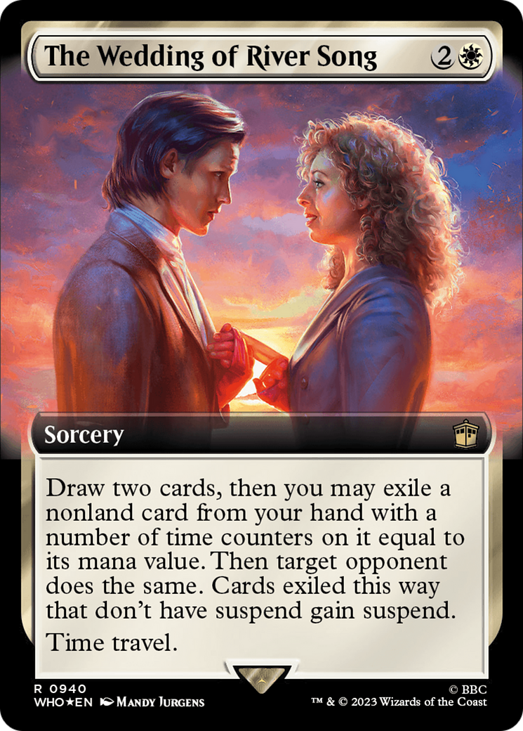 The Wedding of River Song (Extended Art) (Surge Foil) [Doctor Who] | Dragon's Lair Comics and Fantasy Houston TX
