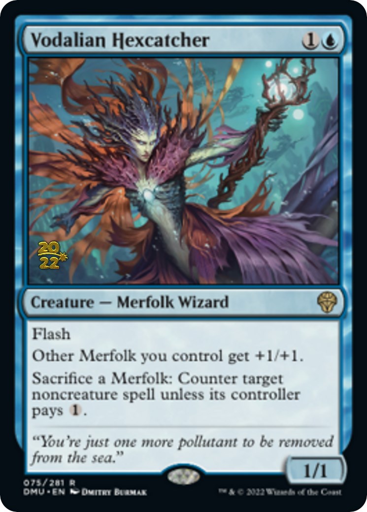 Vodalian Hexcatcher [Dominaria United Prerelease Promos] | Dragon's Lair Comics and Fantasy Houston TX