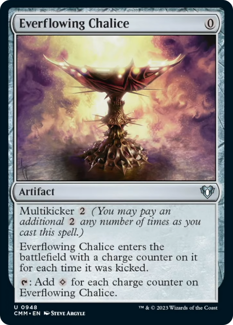 Everflowing Chalice [Commander Masters] | Dragon's Lair Comics and Fantasy Houston TX
