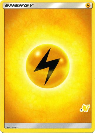 Lightning Energy (Pikachu Stamp #11) [Battle Academy 2020] | Dragon's Lair Comics and Fantasy Houston TX