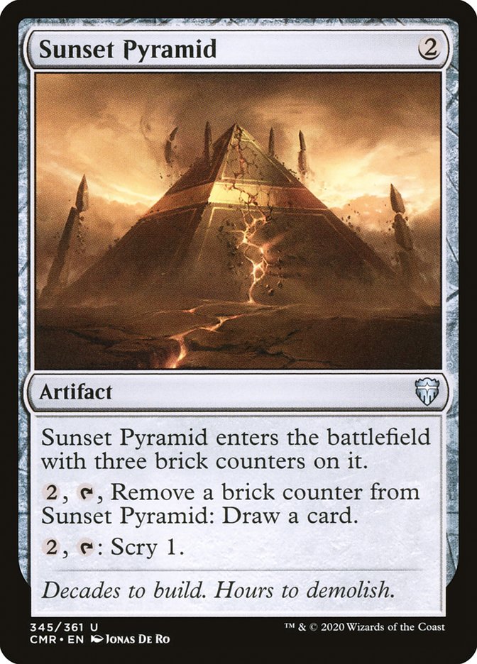 Sunset Pyramid [Commander Legends] | Dragon's Lair Comics and Fantasy Houston TX