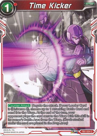 Time Kicker (TB1-024) [The Tournament of Power] | Dragon's Lair Comics and Fantasy Houston TX