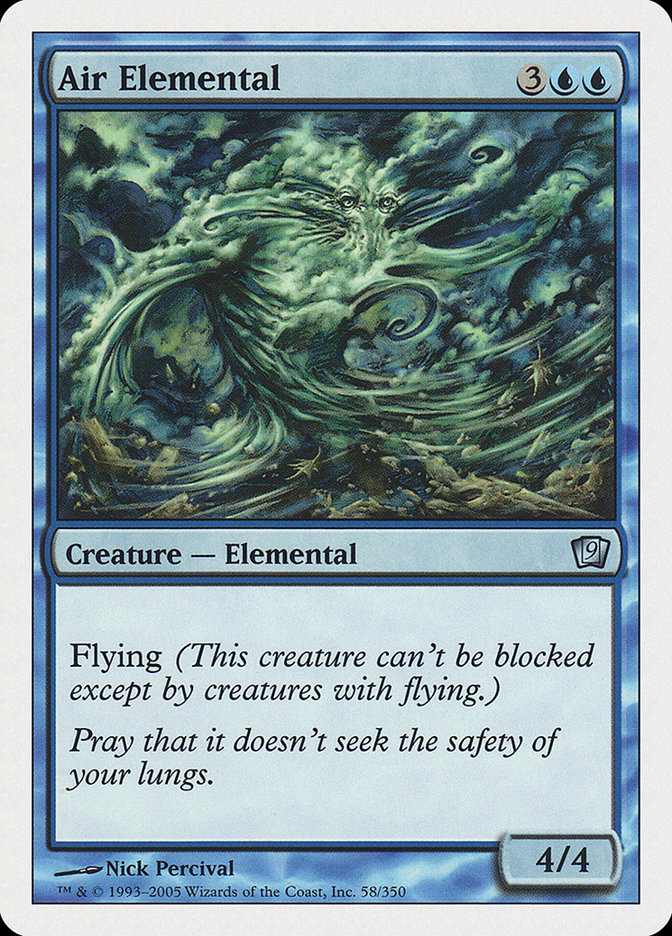 Air Elemental [Ninth Edition] | Dragon's Lair Comics and Fantasy Houston TX