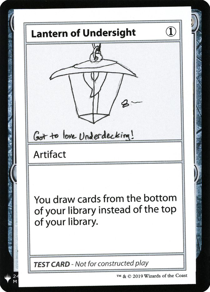 Lantern of Undersight [Mystery Booster Playtest Cards] | Dragon's Lair Comics and Fantasy Houston TX