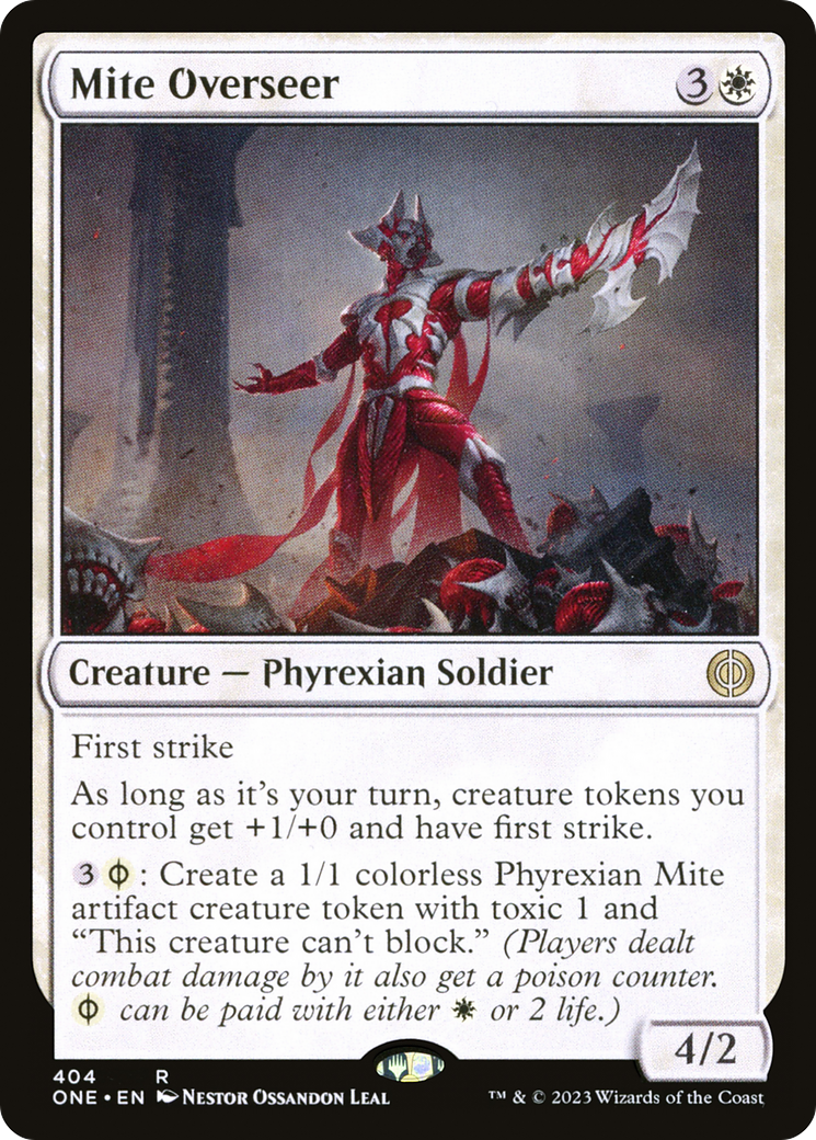 Mite Overseer [Phyrexia: All Will Be One] | Dragon's Lair Comics and Fantasy Houston TX