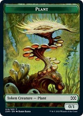 Plant // Saproling Double-Sided Token [Double Masters Tokens] | Dragon's Lair Comics and Fantasy Houston TX