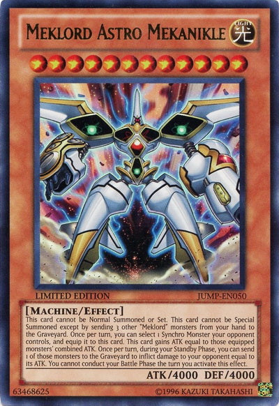 Meklord Astro Mekanikle [JUMP-EN050] Ultra Rare | Dragon's Lair Comics and Fantasy Houston TX