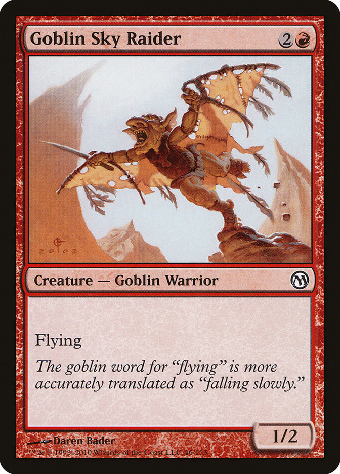 Goblin Sky Raider [Duels of the Planeswalkers] | Dragon's Lair Comics and Fantasy Houston TX