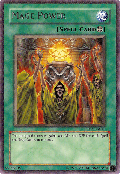Mage Power [CP06-EN011] Rare | Dragon's Lair Comics and Fantasy Houston TX