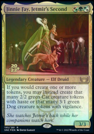 Jinnie Fay, Jetmir's Second [Streets of New Capenna Prerelease Promos] | Dragon's Lair Comics and Fantasy Houston TX