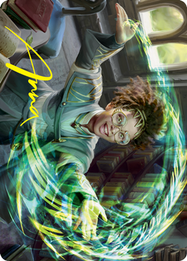 Eureka Moment Art Card (Gold-Stamped Signature) [Strixhaven: School of Mages Art Series] | Dragon's Lair Comics and Fantasy Houston TX