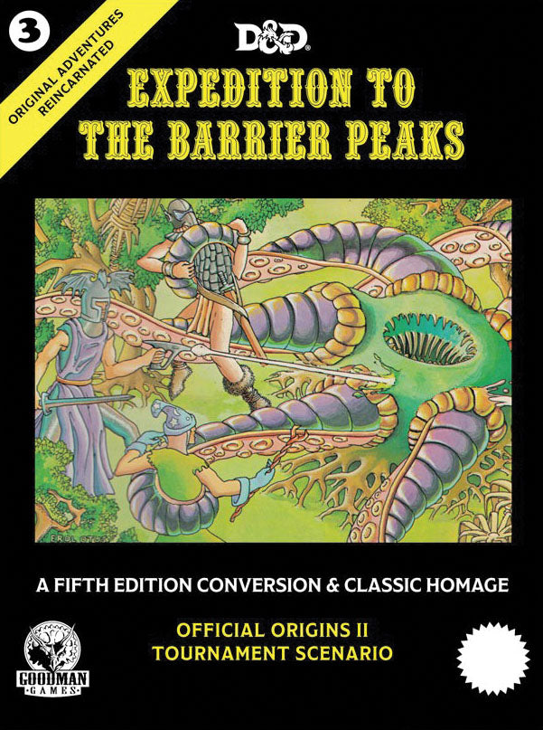 5E Original Adventures Reincarnated #3: Expedition to the Barrier Peaks | Dragon's Lair Comics and Fantasy Houston TX