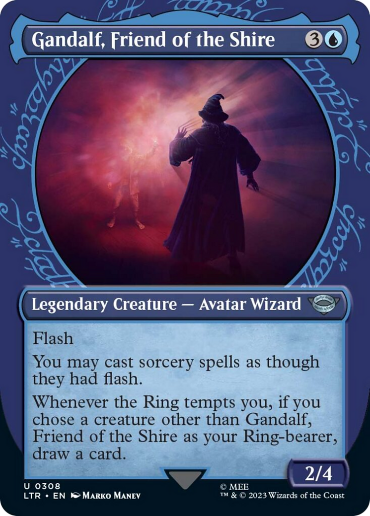 Gandalf, Friend of the Shire (Showcase Ring Frame) [The Lord of the Rings: Tales of Middle-Earth] | Dragon's Lair Comics and Fantasy Houston TX