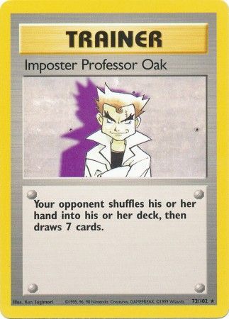 Imposter Professor Oak (73/102) [Base Set Unlimited] | Dragon's Lair Comics and Fantasy Houston TX