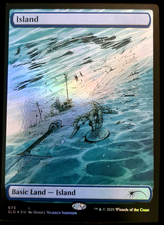 Island (673) [Secret Lair Drop Promos] | Dragon's Lair Comics and Fantasy Houston TX