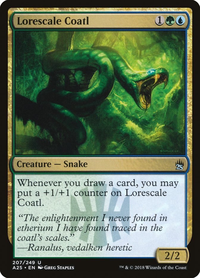 Lorescale Coatl [Masters 25] | Dragon's Lair Comics and Fantasy Houston TX