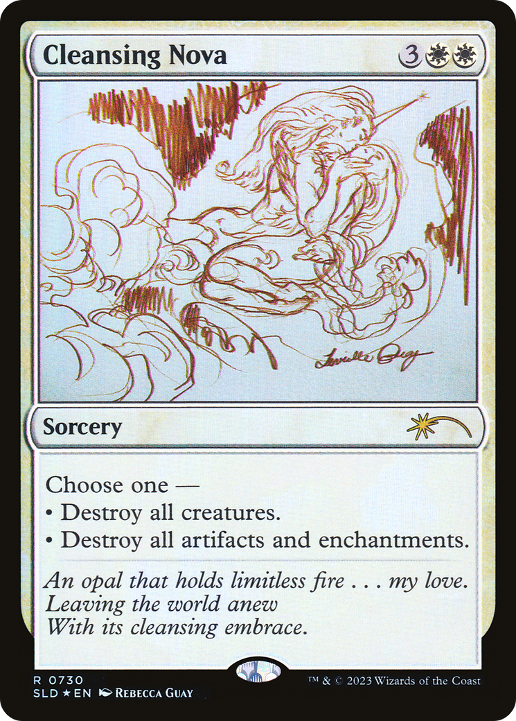 Cleansing Nova (Sketch) [Secret Lair Drop Promos] | Dragon's Lair Comics and Fantasy Houston TX
