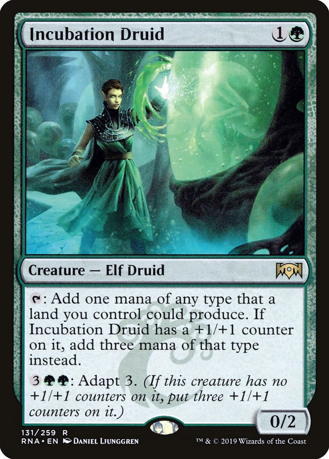 Incubation Druid [Ravnica Allegiance] | Dragon's Lair Comics and Fantasy Houston TX