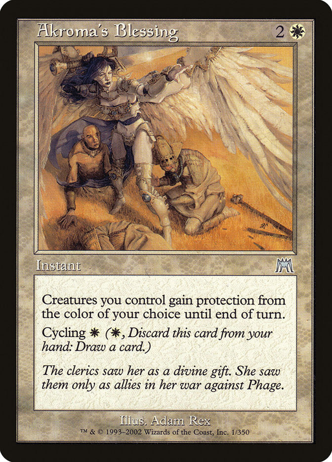 Akroma's Blessing [Onslaught] | Dragon's Lair Comics and Fantasy Houston TX