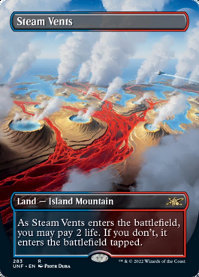 Steam Vents (Borderless) [Unfinity] | Dragon's Lair Comics and Fantasy Houston TX