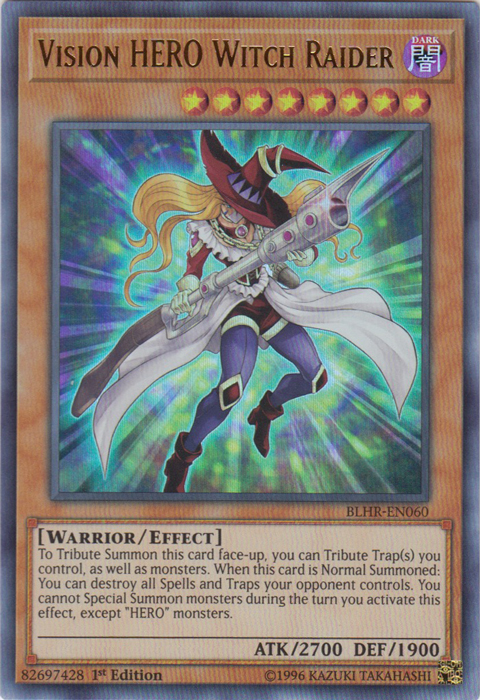 Vision Hero Witch Raider [BLHR-EN060] Ultra Rare | Dragon's Lair Comics and Fantasy Houston TX