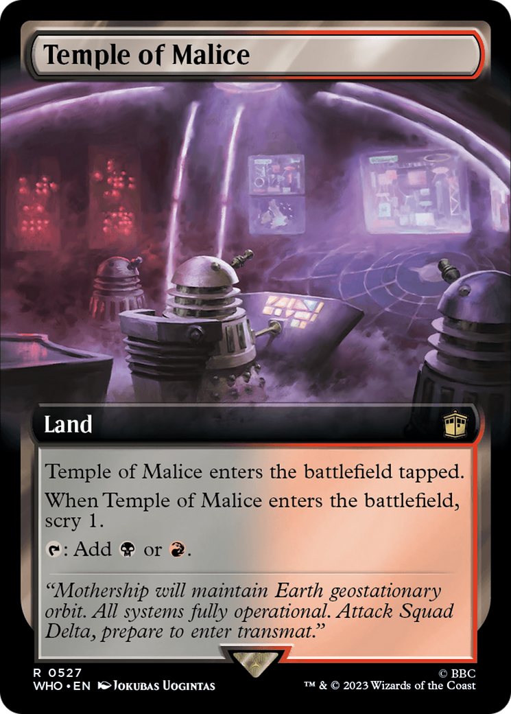 Temple of Malice (Extended Art) [Doctor Who] | Dragon's Lair Comics and Fantasy Houston TX