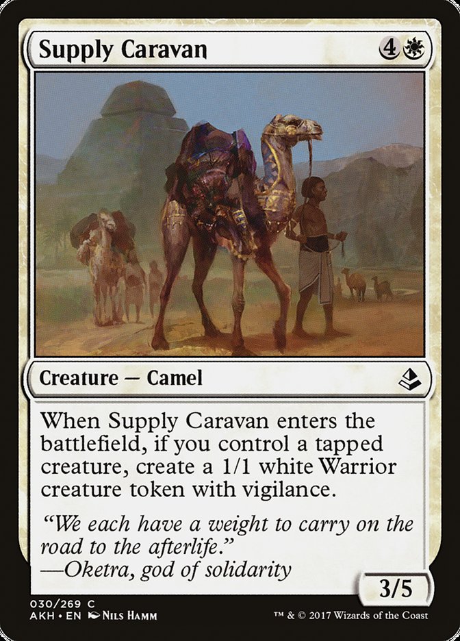 Supply Caravan [Amonkhet] | Dragon's Lair Comics and Fantasy Houston TX