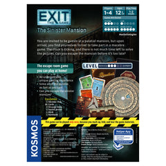 Exit: The Game – The Sinister Mansion | Dragon's Lair Comics and Fantasy Houston TX