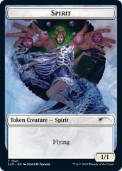 Angel // Spirit Double-Sided Token [Secret Lair Drop Series] | Dragon's Lair Comics and Fantasy Houston TX