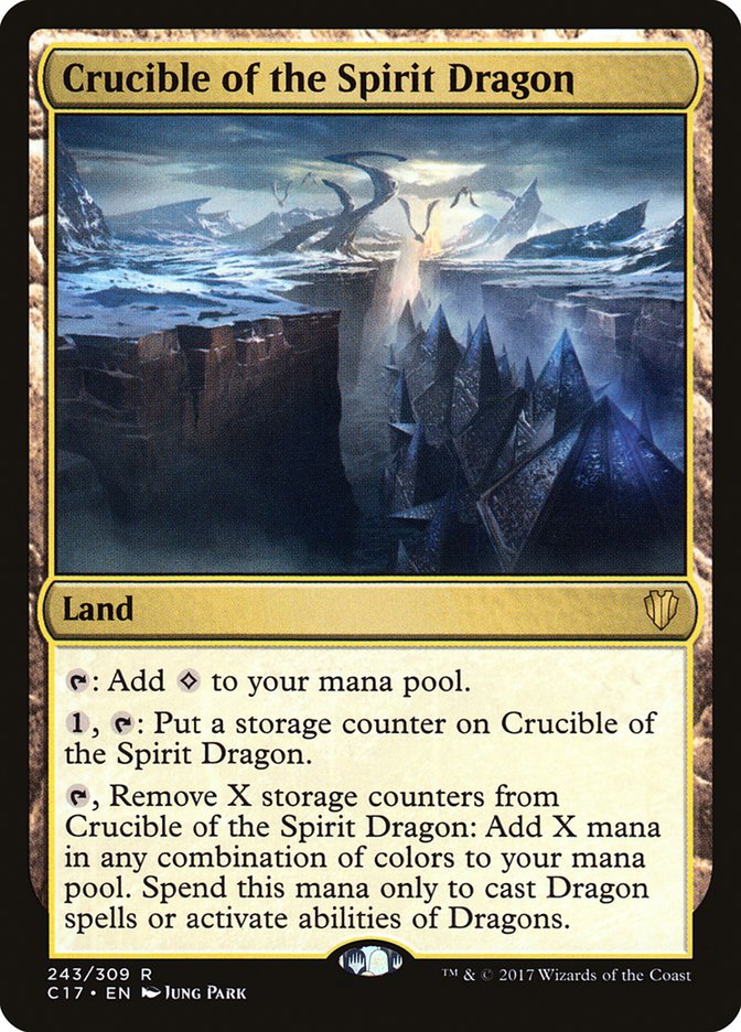 Crucible of the Spirit Dragon [Commander 2017] | Dragon's Lair Comics and Fantasy Houston TX