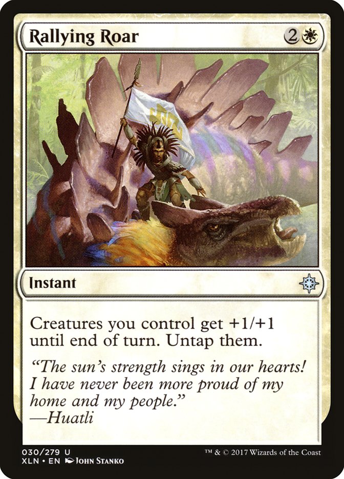 Rallying Roar [Ixalan] | Dragon's Lair Comics and Fantasy Houston TX